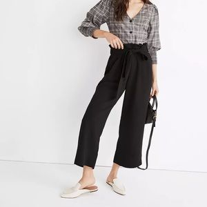 Madewell Huston pull on crop pants